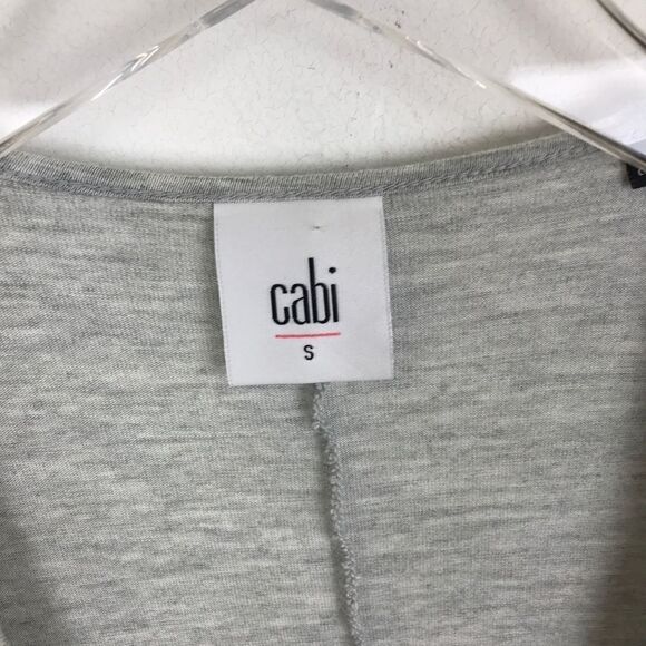 Cabi Taylor Tee Drape Top Long Sleeve Small - Picture 6 of 8